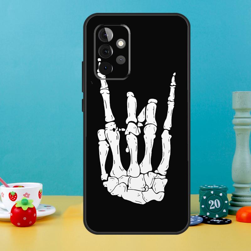 Skeleton Art Case For Samsung Galaxy A25 A54 A34 A14 A52 A32 A12 A13 A33 A53 A15 A16 A36 A56 A26 A05 A35 A55