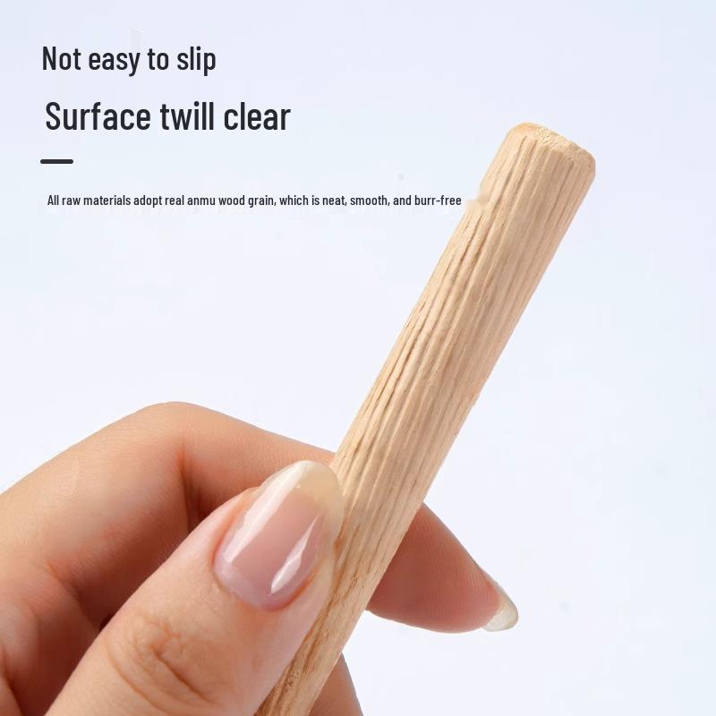 Solid Wood Dowel Rod Pin for Wardrobe & Cabinet Connector