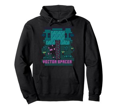 Minecraft Enderman Nether Vector Spacer Poster Hoodie