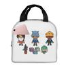Borsa Termica per Pranzo Toca Boca Game per Donne Bambini Scatole per Alimenti a Prova di Perdite Borsa Termica Tote