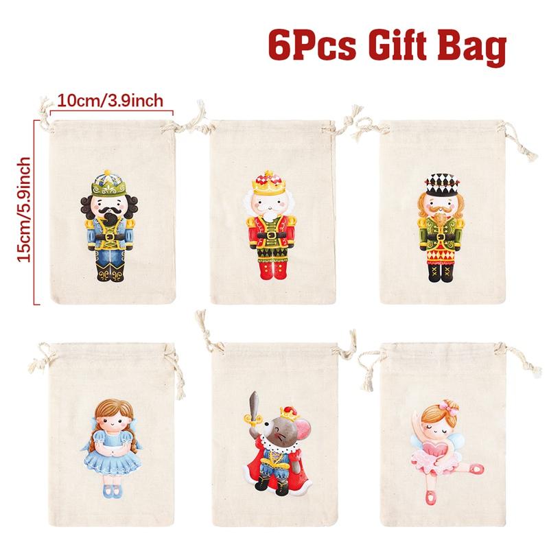 

Christmas Gift Bags Merry Christmas Decorations for Home 2024 Candy Cookies Bags Xmas Ornament Navidad Natal New Year Gift 2025