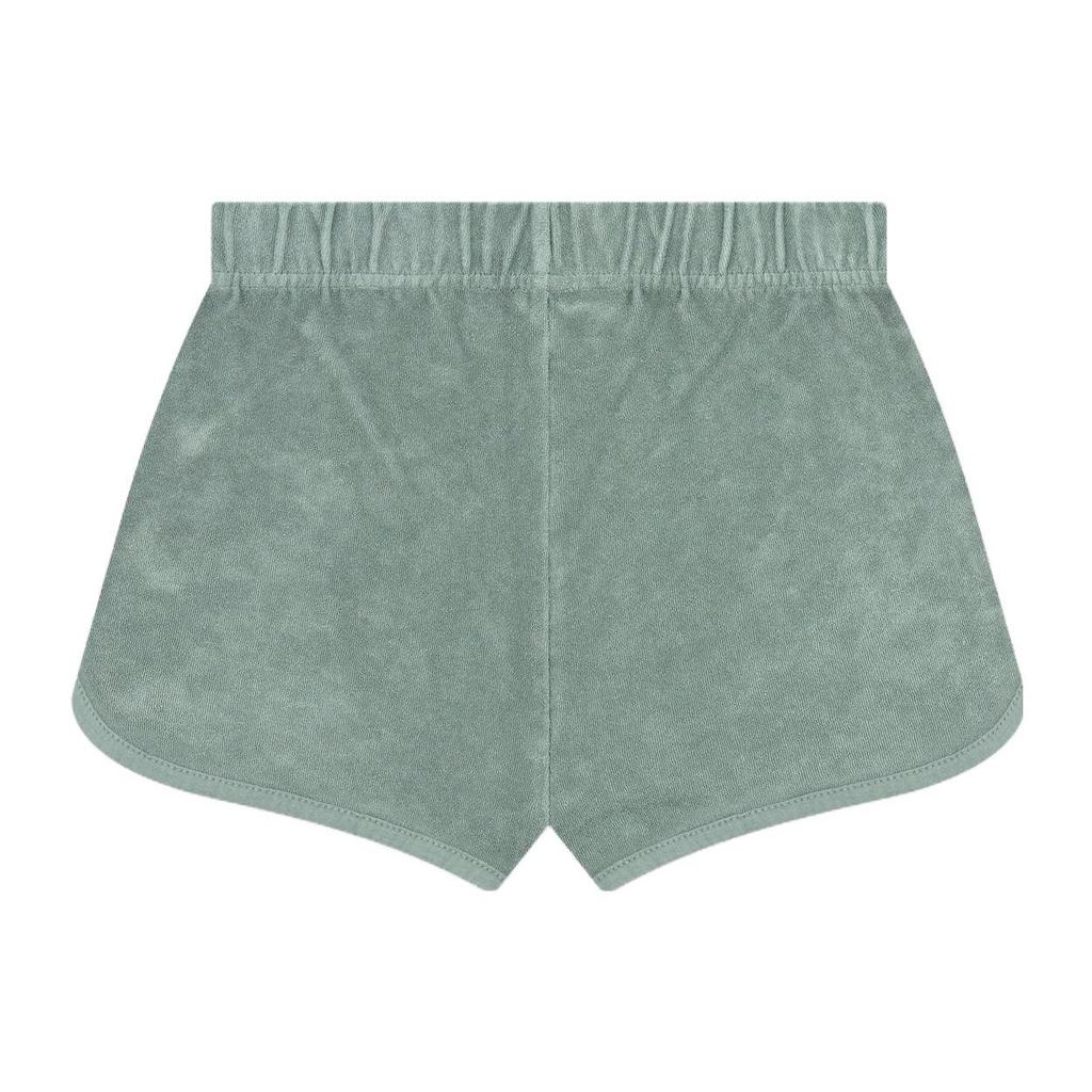 Fear of God Essentials Drop 2 SS23 Terry Beach Shorts Women Shorts Sycamore Fog-Blue FOG-SS23-254