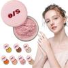 Cujmh Translucent Setting Powder, Matte Loose Powder for Pore Blurring and Brightening Under-Eye Makeup