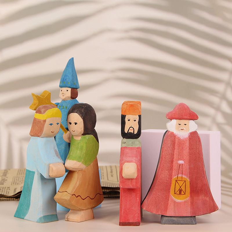 Wooden Carving Figurine Diy Craft Kit For Home Decor And Gift Ideas
