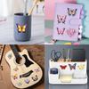 60pcs Suitcase Stickers Waterproof Stickers Scooter Computer Tablet Cartoon Decoration