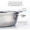 Stainless Steel Kitchen Colander & Drain Basket