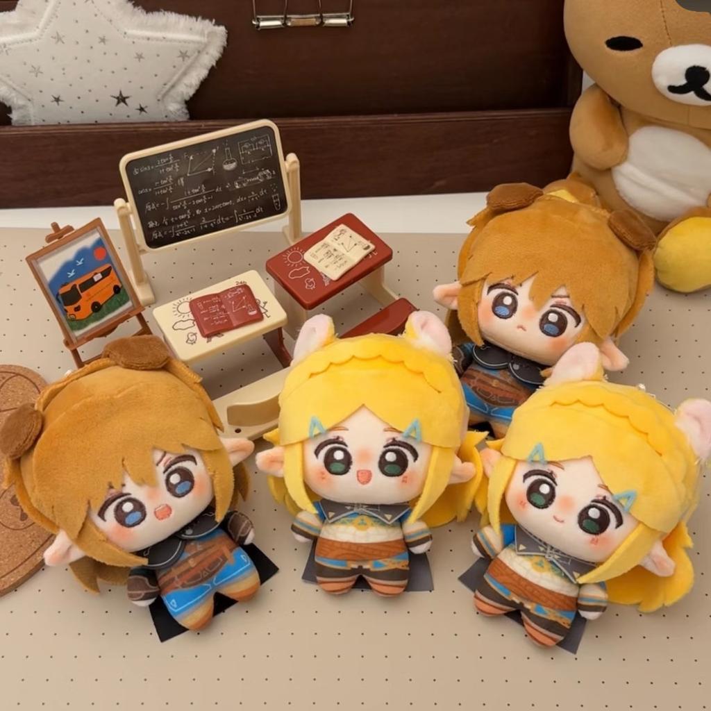 The Legend Of Zelda Link 10Cm Printed Nunu Body Cotton Plush Doll Anime Collectible For Game Fans Home Decor In Stock