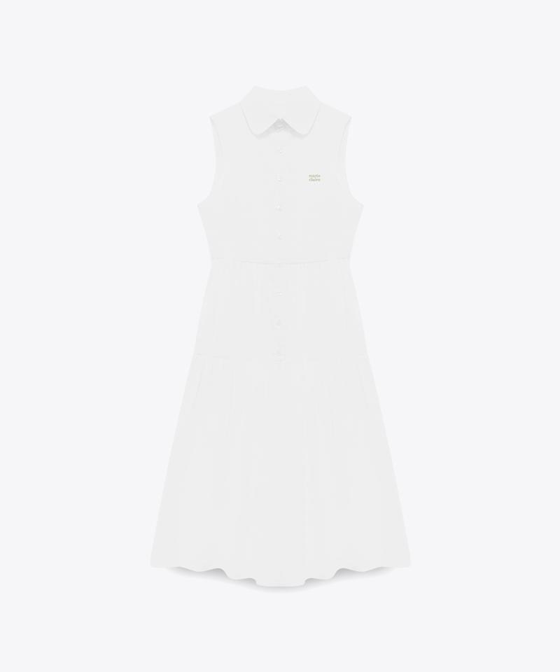 Marie Claire Collared Sleeveless Dress (Mafbop19Mwh)