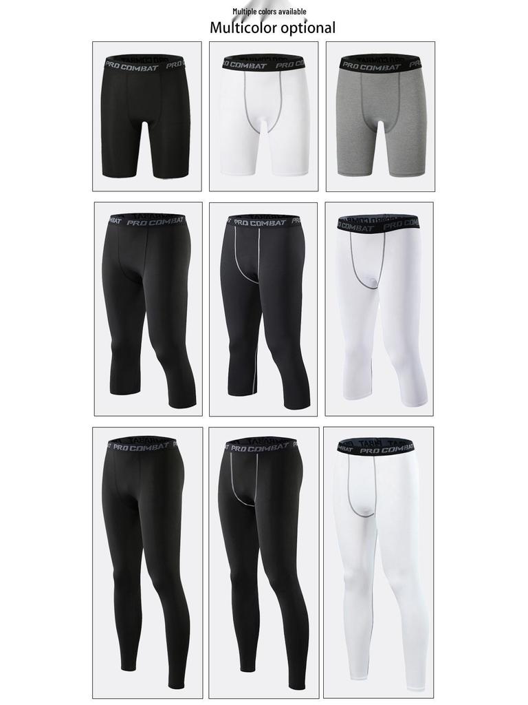 Men's Fitness & Running Pants: Breathable, High Elasticity Shorts & Long Capris