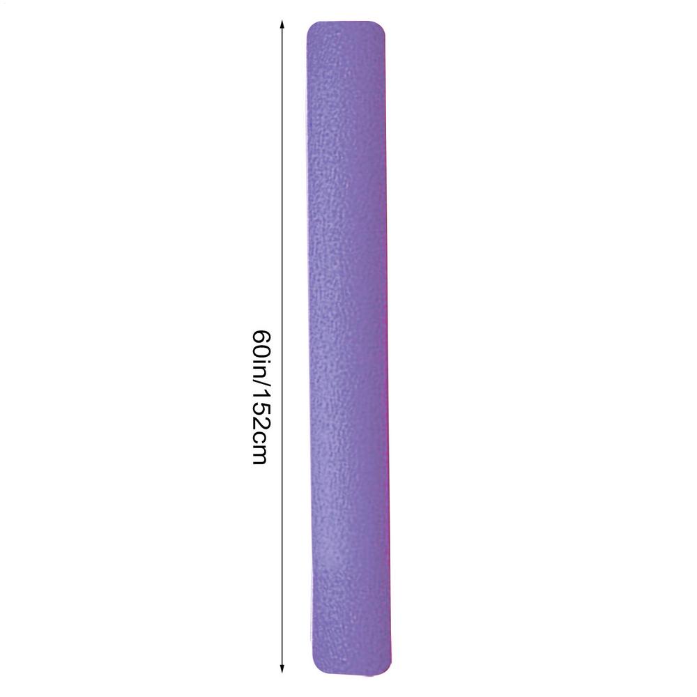 152см Палка для плавания на воде Однотонная Лапша для плавания Вспомогательное средство для плавания Сильная плавучесть Гибкая палка для плавания Серфинг Аксессуары для плавания фиолетовый