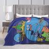 Dragon Quest Slime  Super Soft Blankets  Travel Plush Throw Blanket Aesthetic Couch Bed Flannel Bedspread Sofa Bed Cover