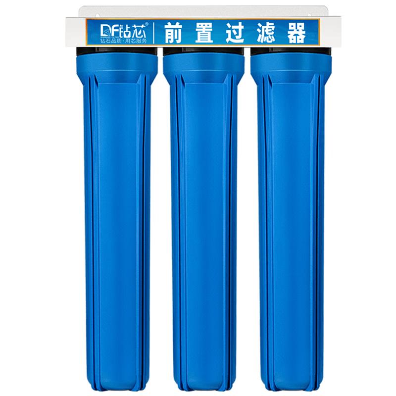 Zuanxin 20-Zoll Ganzhaus Vorfilter Wasserreiniger CN-Stecker (Adapter enthalten)