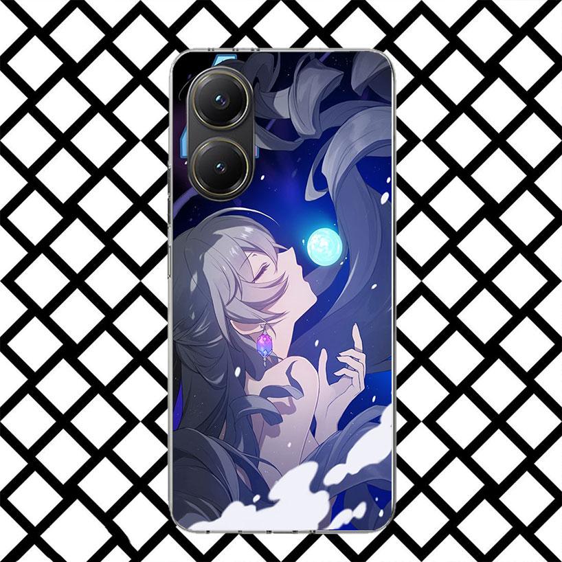 

Honkai Star Rail Bronya Rand Phone Case for Xiaomi Poco F7 Ultra X7 X6 X5 Pro X4 Gt M8 M7 Redmi 15 15C 13 13C 12 12C Soft Cover Xiaomi Poco X7 Pro