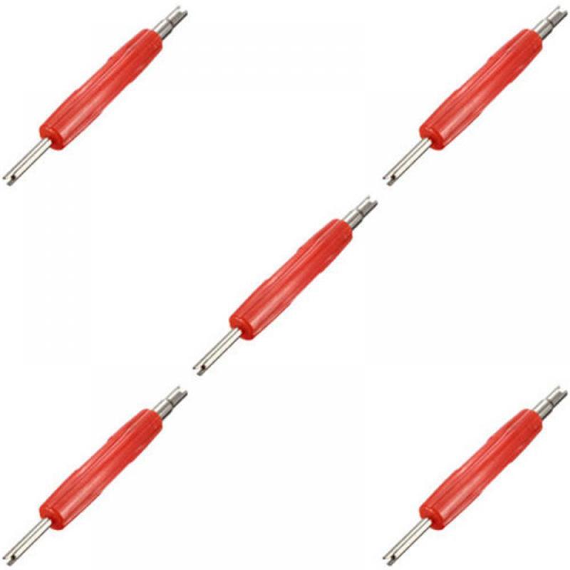 Tire Valve Core Removal Tool 2 Ways Stem Core Remover Key Tool A/c And Tire Repair Tool Valve Core Screwdriver For Car Truck