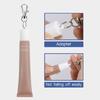 Lip Balm Keychain Caps Stylish Lip Balm Lid Key Holder Essential Key Accessory Silicone Texture Suitable for Women Girl