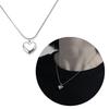 Hjärthänge Halsband Flickhjärta Hängen Halsband Kärlekshänge Halsband Kärlekshalsband Titanstål Material Smycken
