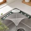 Kitchen Sink Strainer with Mesh Bags and Rack, Reusable Filter Net for Food Scraps and Vegetable Cleaning