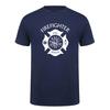Firefighter Fire Rescue Maltese Cross Emergency Hero Tshirt Vintage Graphic T Shirts Da572