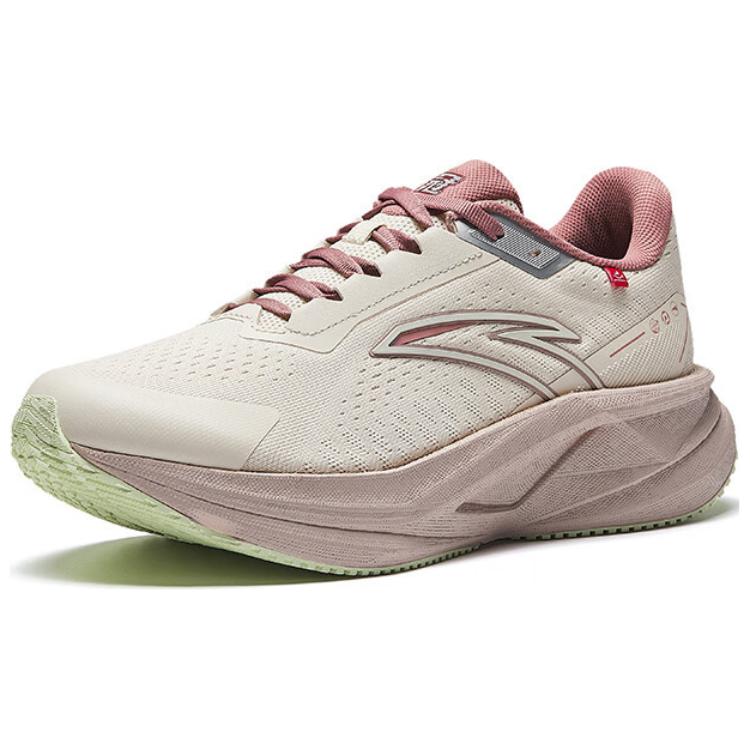 Anta Champion 3SE Comfortable Versatile Shock Absorbing Durable Rebound Low Top Casual Running Shoes Women sneaker Light-Pink 122515532-5
