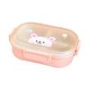 Stackable Bentos Box With Removable Inserts Multi Compartment Food Storage Container For Outdoor Activity
