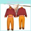 Stilvolles The Last Airbender Rollenspielkostüm Aus Weichem, Flexiblem Spandex-Stoff