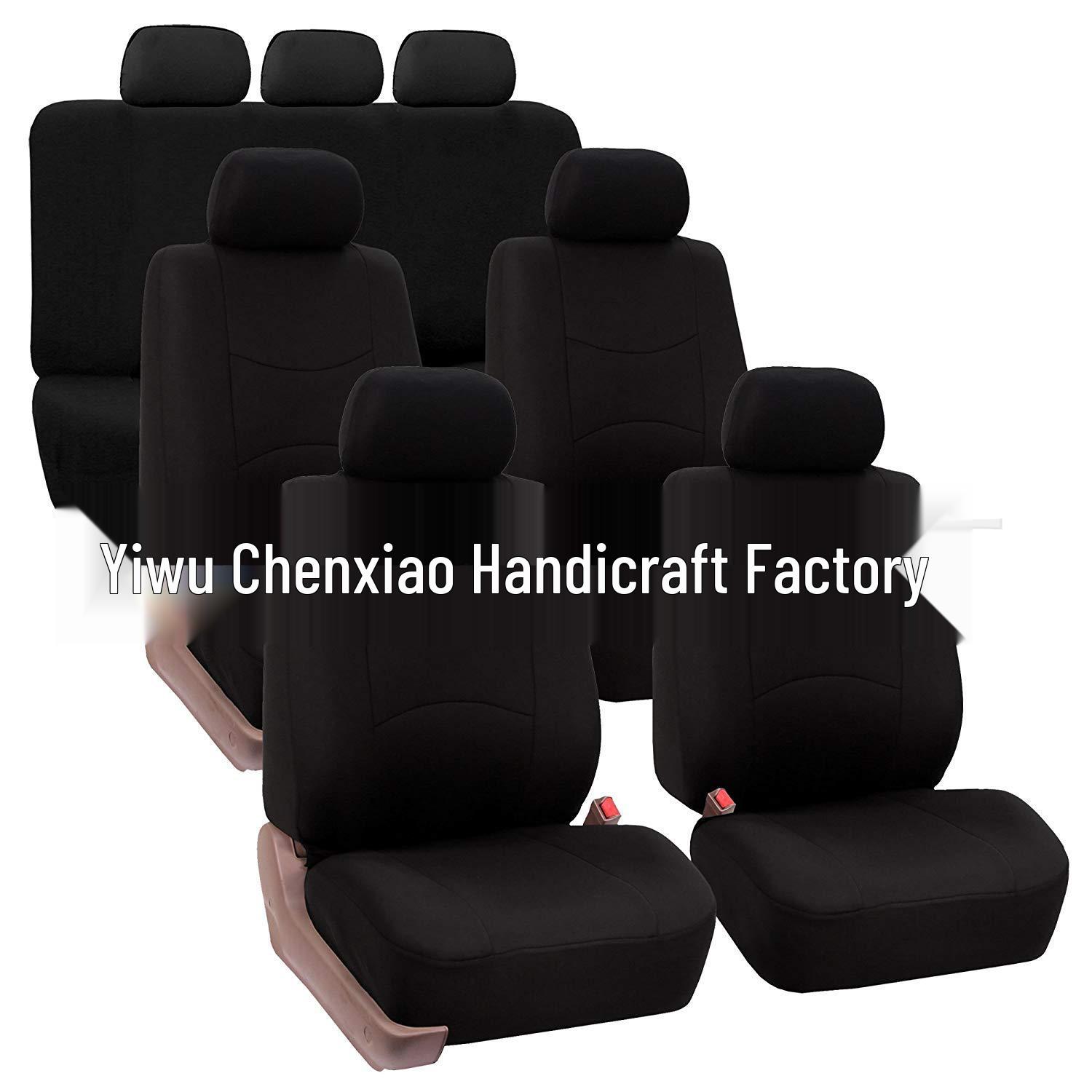 

13-Piece All-Season Universal Seat Cover Set for 7-Seater Small Cars Universal чёрный