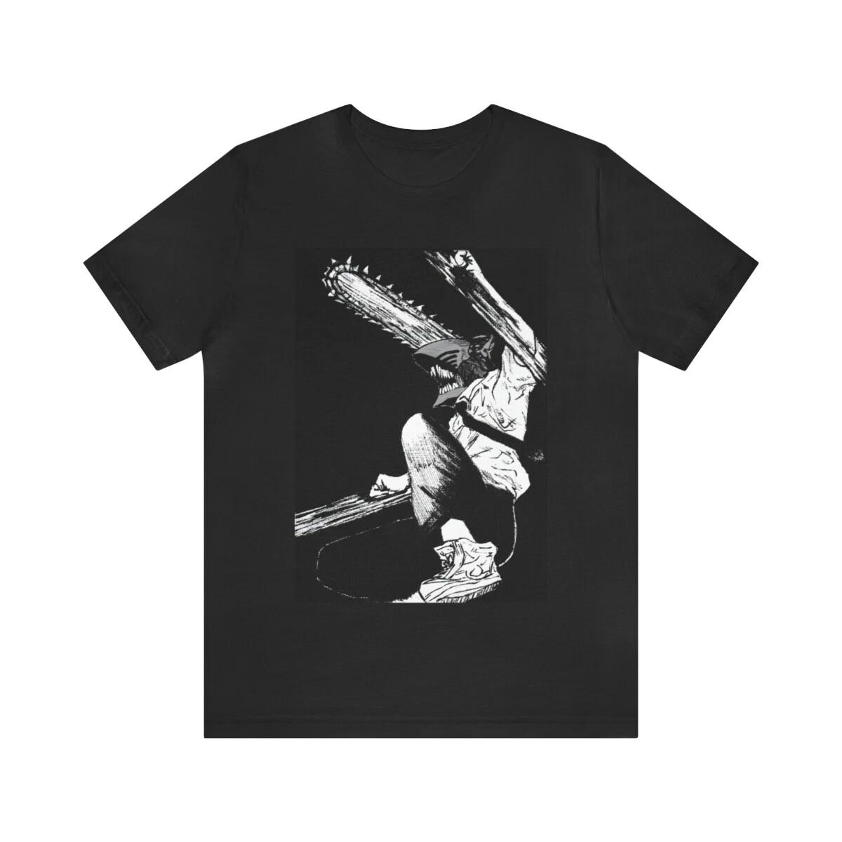 chainsaw man tee shirt denji XL
