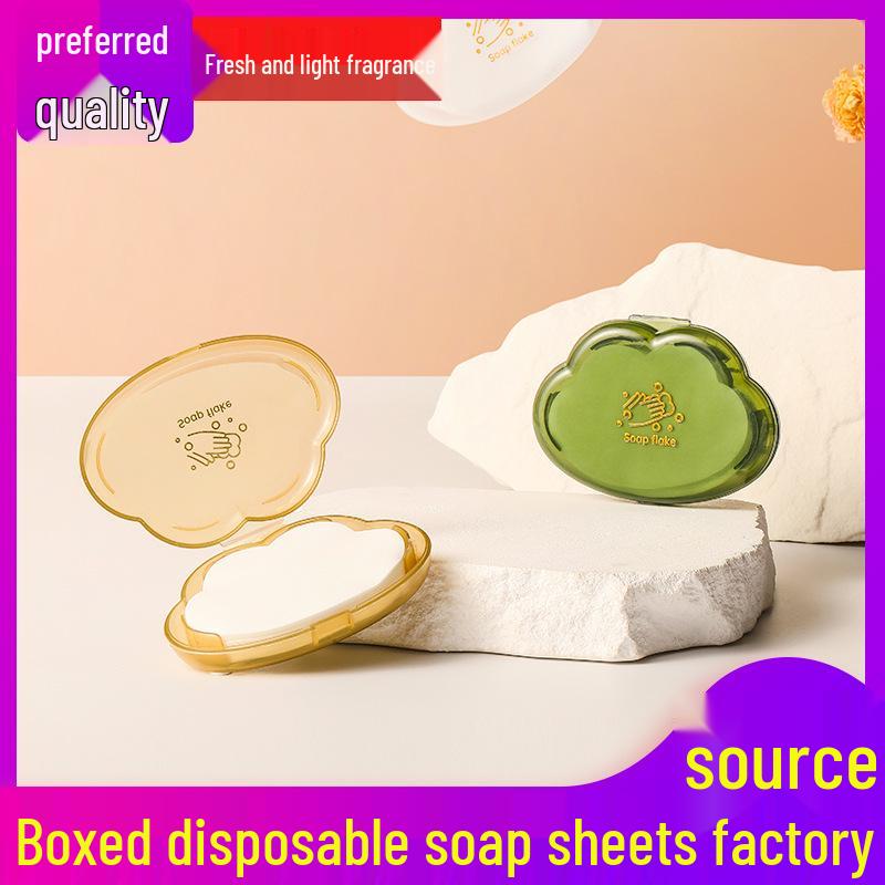 Portable Disposable Soap Sheets - Fresh Fragrance Travel Pack