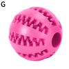 NEW Dog Ball Toys For Small Dogs Interactive Elasticity Puppy Chew Toy Tooth Cleaning Rubber Food Ball Toy Pet Stuff Accessories