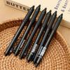 0.5mm Black Ink Gel Pen 6/12PCS White Black Box Gel Ink Pen for Christmas New Year Kid Gift Tip Quick-Drying Smooth Writting Pen