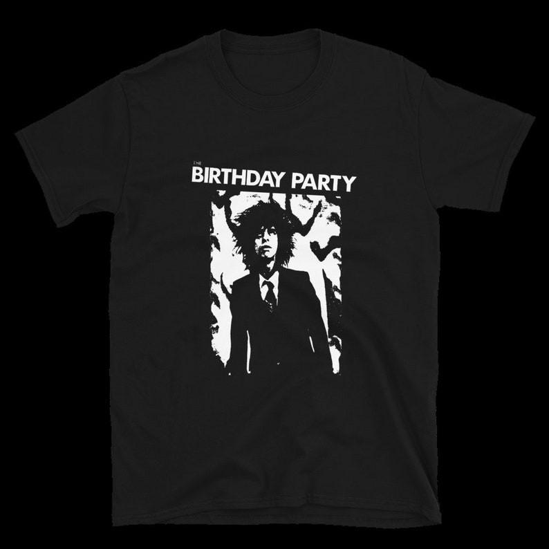 

The Birthday Party T-Shirt Nick Cave Post-Punk Band Graphic Rock Tee Unisex M
