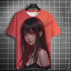 2026 New Japanese Virtual Idol Hatsune Miku Printed Short Sleeve Unisex Large Relaxed Breathable T-shirts =