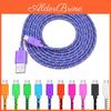 Cable Micro Braided Nylon Usb Data Fast Charger Usb Cord For Samsung Xiaomi Redmi Huawei Lg Microusb Android Phone Cables
