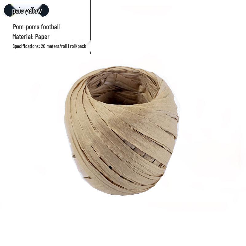 Natural Raffia Straw String for Flower Bouquet Wrapping and Gift Box Filler
