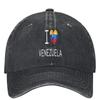 I Love My Country Venezuela Baseball Caps Outfit For Men Women Vintage Distressed Washed Hats Casquette Dad Hat Adjustable