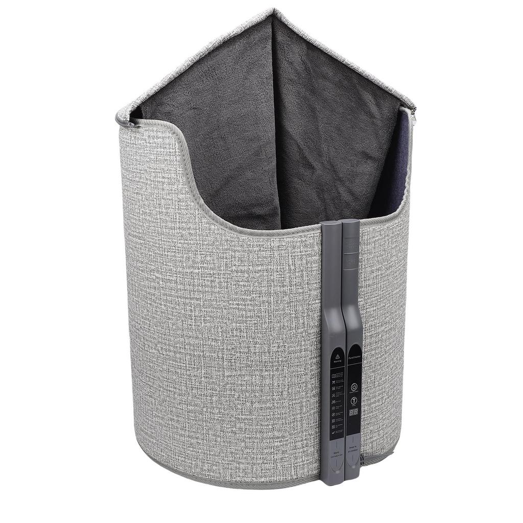 Under Desk Leg Foot Knee Heater with Blanket 5 Settings Water Proof Electric Portable Space Heater Foot Warmer with Timer for  