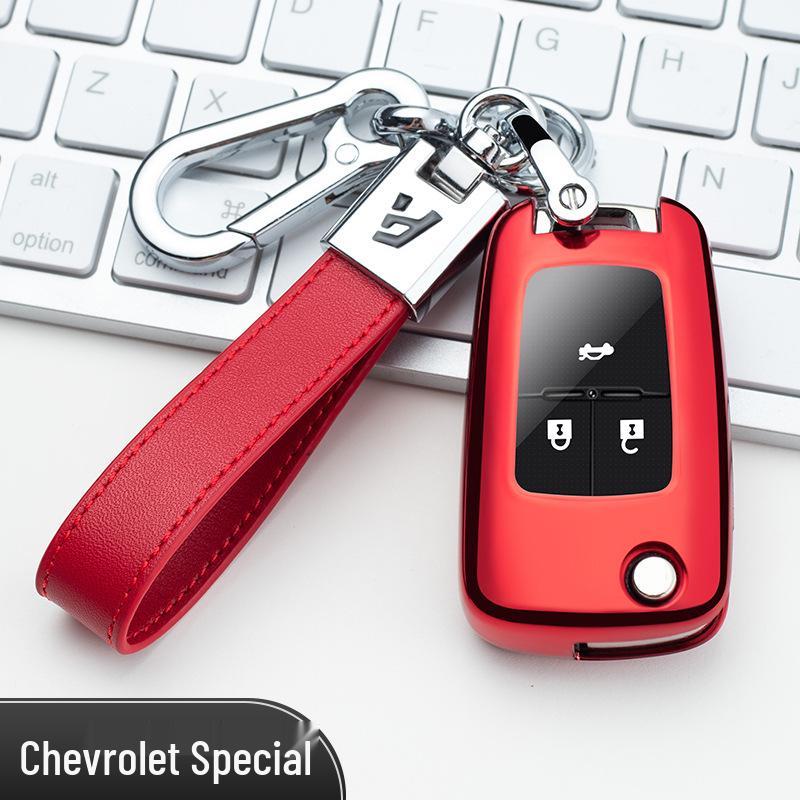 Chevrolet Key Case for Malibu, Cruze, Trax, Cavalier, Sail 3 Models