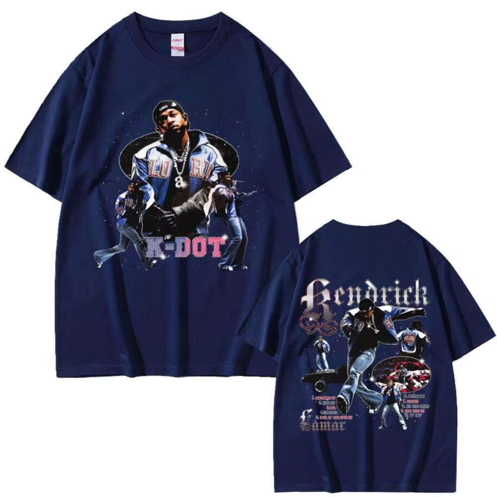 Rapper Kendrick Lamar Not Like Us Grafik T-Shirts Sommer Herren Damen Hip Hop Oversized T-Shirt Männlich Lässig Baumwolle Vintage T-Shirt