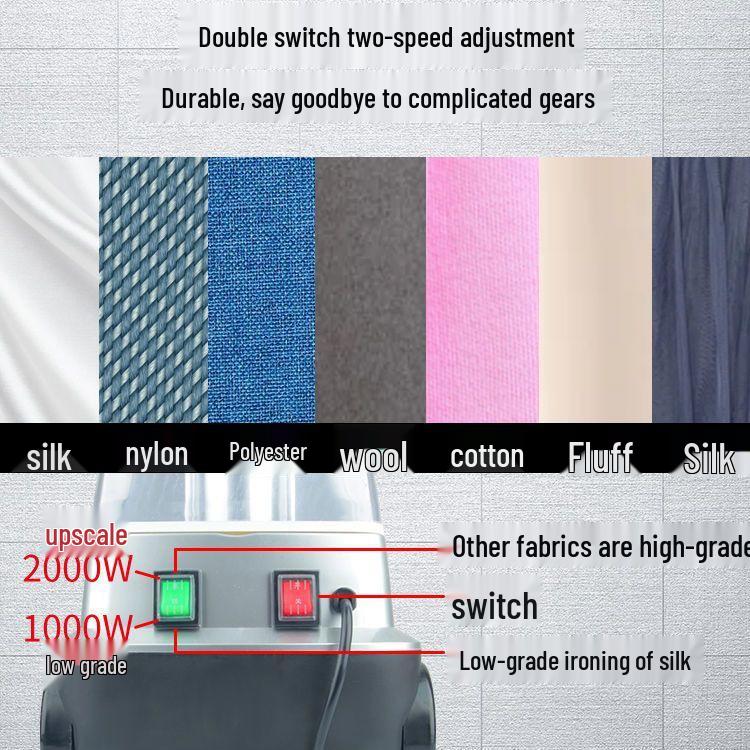 High-Power Vertical Garment Steamer: Anti-Dry, Large Steam Capacity for Household Use