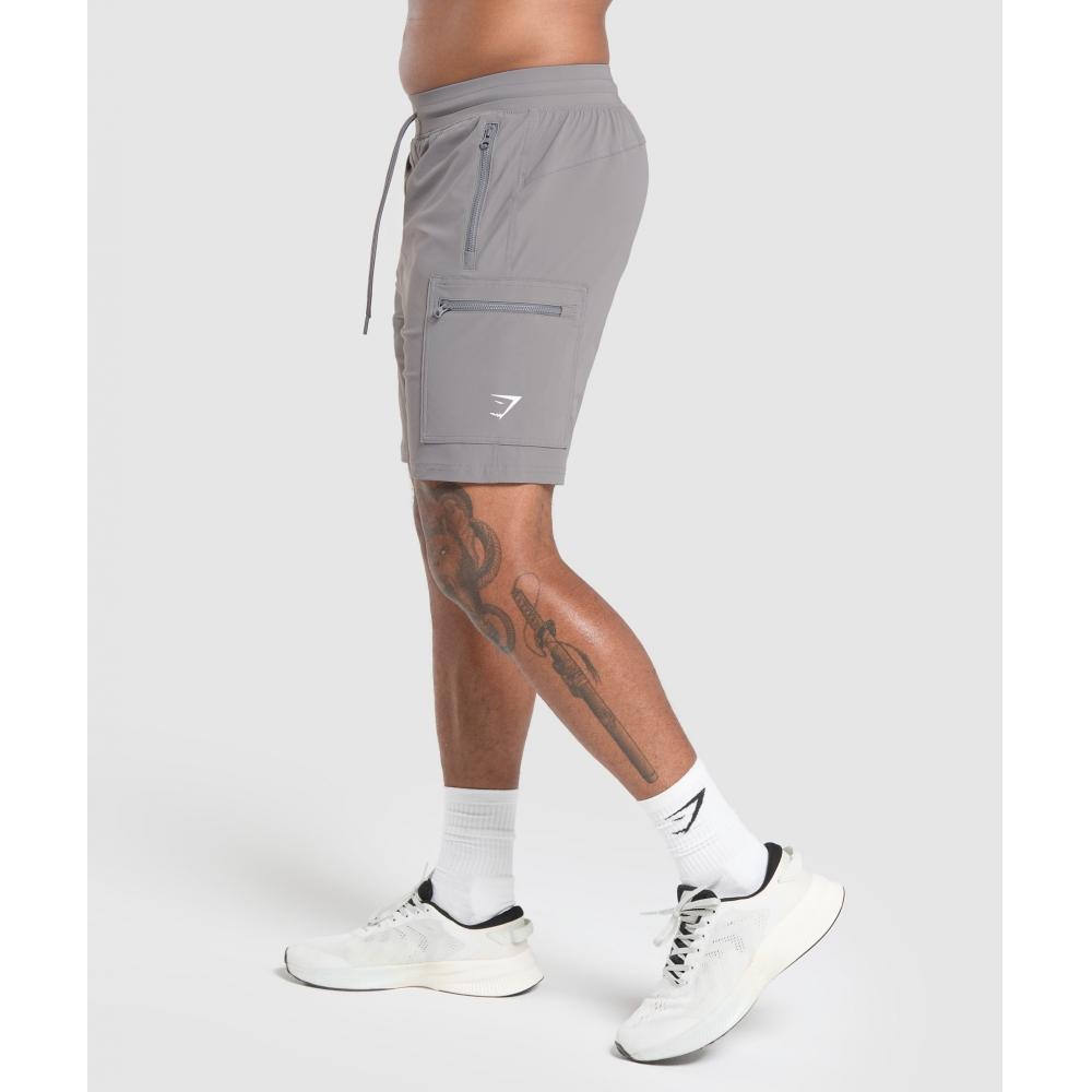 

Gymshark Rest Day 6 Шорты-карго Матовые Серые A6a3n Gchk XS