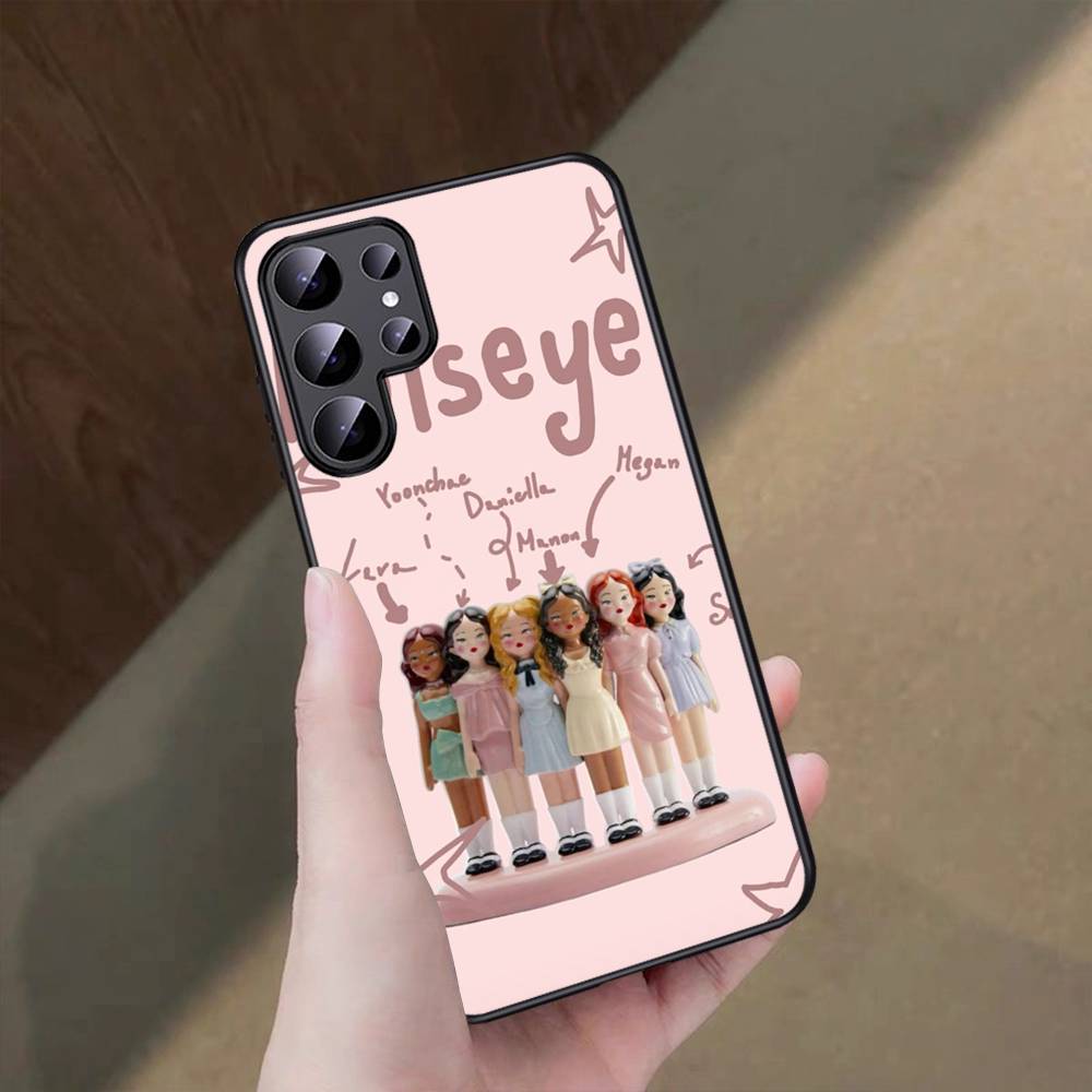Korea Kpop Band K-katseye Anime Phone Case For Samsung S 9 10 20 21 22 23 30 23 24 Plus Lite Ultra FE S10lite Funda