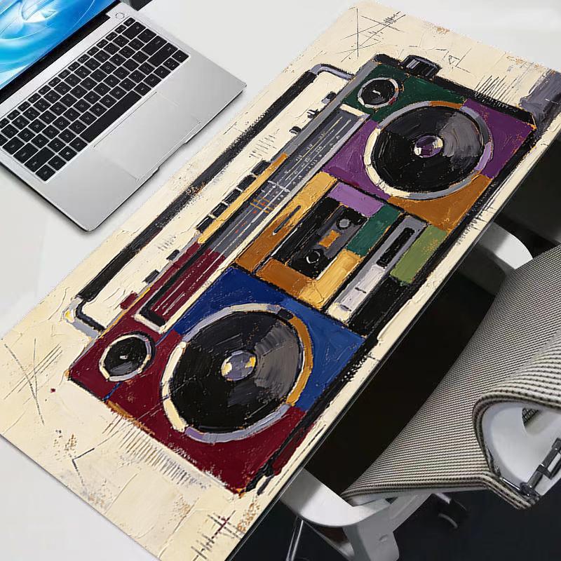Mouse Pad Anime Carpe Abstract Oil Painting Large Pc Gamer Computer Mausepad Varmilo Keyboard Gaming Accessories Desk Mat