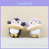 Cute Plush Penguin Toy Keychain Soft Rubber Animal Doll Cartoon Bag Decoration
