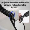 Bicycle Rearview Mirror 360 Degree Rotatable Adjustable Bike Handlebar End Mirror for Cycling Mountain Road Bike Accessories
