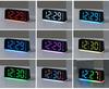 RGB Multi-functional Night Light Desk Clock with Alarm - Model GH0739R