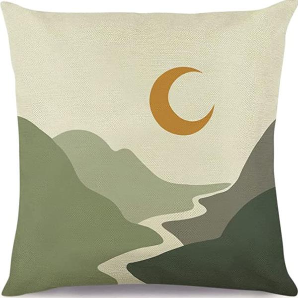 Morandi Color Abstract Pillowcase Minimalist Decorative Pillowcase Abstract Aesthetic Sofa Pillow Cushion Cover