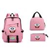 School Bag Girls Patrick Star Large Capacity High Value Backpack Children'S Student Three-Piece Backpack
