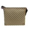Used GUCCI Shoulder Bag 189751 Schlie Line GG Canvas Beige Casual