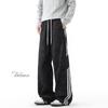 Patova Men's American Casual Straight Wide-Leg Sweatpants