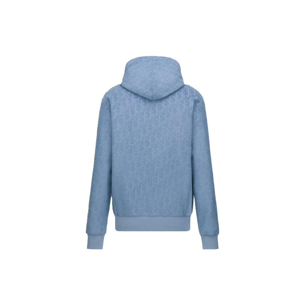 DIOR Relaxed-Fit Drawstring Hoodie 113J631A0684-C520